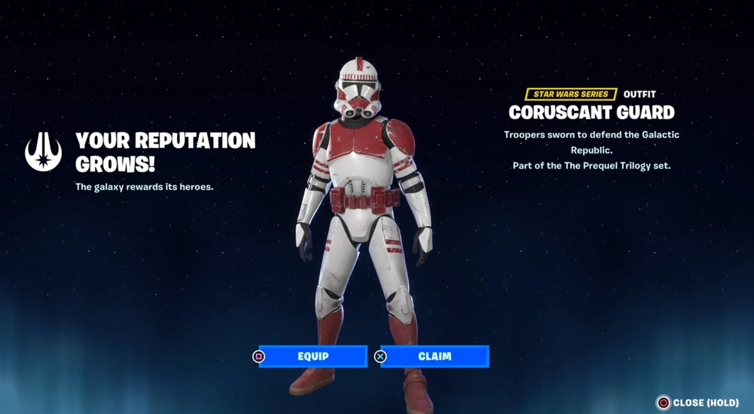 Coruscant Guard fortnite
